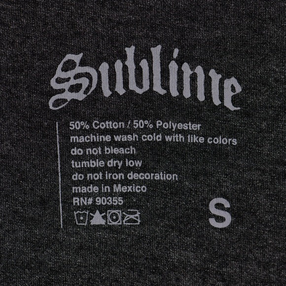 Sublime Women’s Band Concert Short Sleeve T-Shirt Size Small Gray - Picture 4 of 4